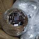 16 Pcs Disco Balls Decorations Assorted Size Disco Ball Ornaments, Silver