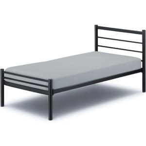 Cottington Lane Cot Fitted Sheet 25 x 75, 100% Brushed Microfiber, 1 PC Cot Size Bottom Sheet Only, Perfect for Narrow Twin, Camp Bunk, Army Cots, Trifold Mattress, Guest Bed Replacement, Light Grey