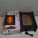 Electric Fireplace Lantern with Realistic LED Flame Effect, USB Battery Powered, Decorative Indoor and Outdoor Fireplace Light, Perfect for Christmas and Home Decor (No Heater Function)