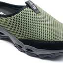 BASS OUTDOOR Men's Aqua Mesh Slide Water Shoe (8.5, Deep Lchn Gn)