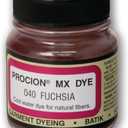 Jacquard Procion MX Tie Dye Powder Fuchsia, 2/3 Ounce Jar for Fabric and Clothing | Permanent and Washfast | Made in USA