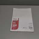 Mead Loose Leaf Paper, Wide Ruled Filler Notebook Paper, 8" x 10-1/2", 200 Sheets, Fits 3-Ring Binder (15200)