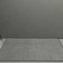 Bath Mat,Ultra Thin Bathroom Rugs,Rubber Bath Mats for Bathroom,No Slip Bath Rugs,Quick Dry,Machine Washable,Low Pile,Absorbent,Shower Outside,Sink,Home Decor Accessories.Grey,1'5"x2'3"(17x27Inch)