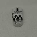 AJAZZ AM3 MAX Wireless Gaming Mouse, Lightweight Full Magnesium Alloy, 30000 DPI, PAW3950 Sensor, 5 programmable Buttons, Supports Wired/2.4GHz/BT (Orange Red, AM3 PRO (1K Receiver))