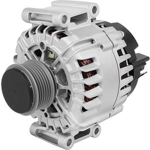 SCITOO Alternator for 11461 Fits for Audi for A5 Quattro 3.2L 2008-2010,for Audi for Q5 3.2L 2009-2010,for Audi for S4 3.0L 2010-2012,for Audi for S5 3.0L 2010-2012 150A High-output 6-Groove TG15C094 (Small)