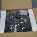 Food Warmers for Parties Buffet, 47"x12" Assemblable Stackable Electric Warming Tray with 8-Level Temperature Adjustment and 8-Hour Timer, Upgraded Desktop-Protecting Food Warming Mat (Black&gold)