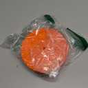 Jaoul Slow Feeder Dog Bowls Insert for Large Breed, 7 Inch Cuttable Slow Feeder Insert with 32 Octopus Suction Cups for Medium Large Size Dog Food Bowl (X-Large, Orange)