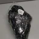 lygooh Waterproof Seat Covers Stretchable Desk Chair Cover Leather Computer Chair Slipcover Removable Washable Rotating Chair Covers for Rotating Office Chair Seat (Black)