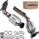 Left and Right Catalytic Converter Compatible with 2003-2009 Toyota 4Runner2005-2011 Tacoma2007-2009 FJ Cruiser 4.0L V6 Catalytic Convertor (EPA Compliant)