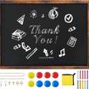 Magnetic Chalkboard, 20x30 Inches Blackboard for Wall, Black Dry Erase Board for School, Office, Home, Bar and Restaurant Menu