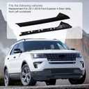 A-Pillar Front Molding Windshield Trim Left Outer & Inner Replacement for 2011-2019 Ford Explorer 926-450 BB5Z7803136AA BB5Z-7803136-AB BB5Z7803136BA BB5Z7803144AA(Driver Side)