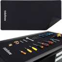 Workbench Mat 48"x24", 0.12"(3mm) Thick Tool Mat, Tear-Resistant & Scratch-Resistant Work Pad with Silicone Strip Anti-Slip Base, Large Worktable Protector Pad for Woodworking/Crafting/Tool Protection