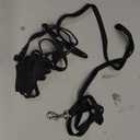 Houdini Escape Proof Cat Harness and Leash Set by OutdoorBengal – Black, Medium Cat Harness for Walking, Size: M/L