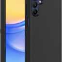 Case for Galaxy A15, Heavy-Duty Tough Rugged Shockproof Drop Protective Cover Cases for Samsung Galaxy A15, Black