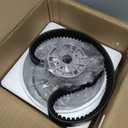 10L0L Secondary Driven Clutch Belt Kit for Yamaha G2 G8 G9 G11 G14 G16 G20 G21 G22 G28 Golf Cart 1985-2007, Replace JN6-G6270-00 JN6-G6271-02 J55-G6270-01