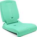 Step2 Folding Flip Seat, Lightweight Portable Outdoor Chair for Poolside, Camping, Beach, Boats, Tailgates, Durable Ground Chair with Back Support for Adults, Mint