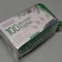 PREXTEX 100 Count Clear Christmas Lights - 20 ft Ultra Bright String Lights with Green Wire for Indoor and Outdoor Use, Christmas Trees, Holidays, Patios and Garden