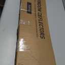 Voron Glass Tape-on Extra Durable Rain Guards for Toyota RAV4 2019-2025, Window Deflectors, Vent Window Visors, 6 Pieces - 100808