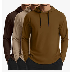 3 Pack Mens Big and Tall Hoodies Pullover Loose Fit Casual Athletic Long Sleeve Hooded Sweatshirts Size XL