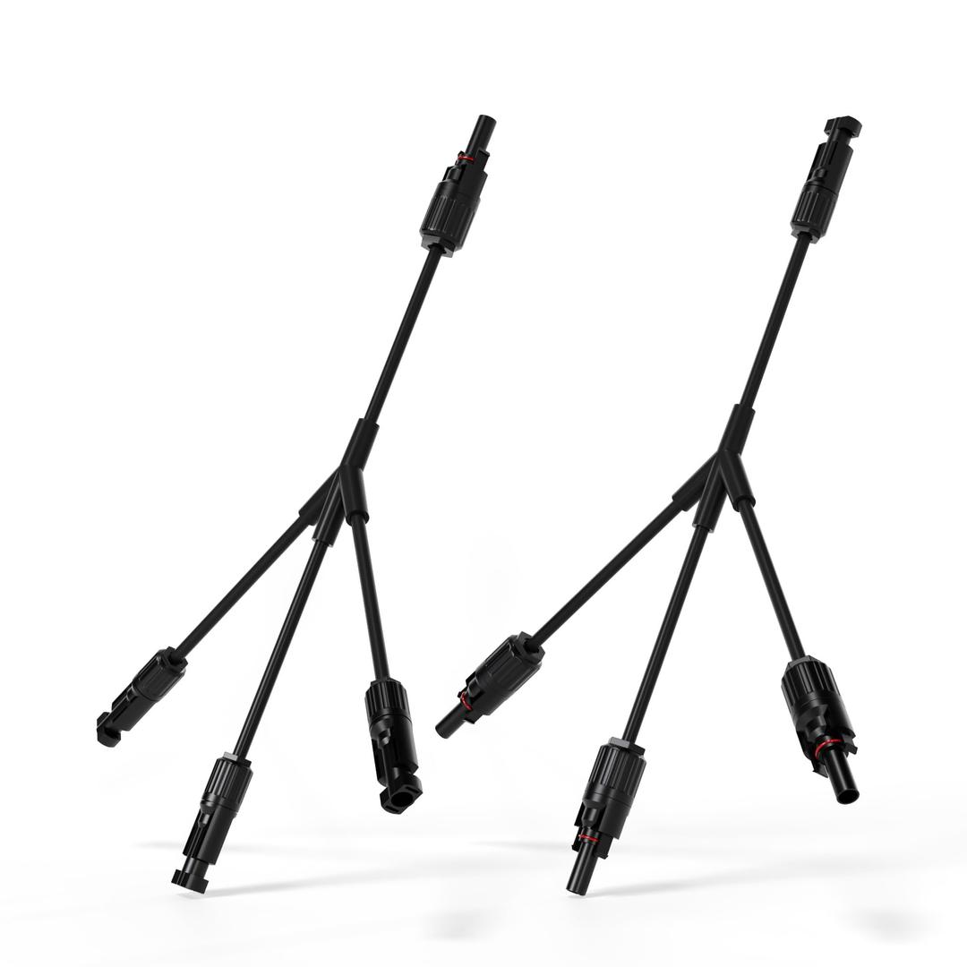 HCOVTXR Solar Panel Connectors Y Branch 2 to 12