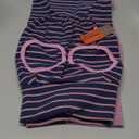 KYEESE 2Pack Dog Sweater Pullover Dog Sweaters for Small Dogs Girl Soft Dogs Clothes Stretchy Pet Sweatshirt Warm Dachshund Clothes Small Pets Sweaters Turtleneck Pet Coats (Large (12-18lbs), 1# Stripe+Purple)