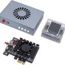 DMA FPGA 2 in 1 Fuser Card, DC12V Direct Memory Access Card Unique Development Board Multimedia Interface USB C Cable for EDID HD Multimedia Interface Overlayer Synthesizer with