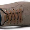 DECARSDZ Men's Fashion Dress Sneakers Comfortable Casual Skate Shoe Walking Oxford Shoes (12, Brown)