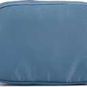 Pander Two Way Zipper Fanny Pack Nylon Everywhere Belt Bag for Women, Water Repellent Waist Packs, Crossbody Bags with Adjustable Strap (Indigo Blue)