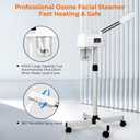 Professional Facial Steamer for Estheticians, Hot Mist & Timer Function, Vaporizador Facial Professional Steamer On Wheels for Home Use & Spa Salon Skin Cleansing