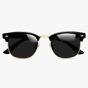 livho Rimless Trendy Polarized Sunglasses Men Women, Retro Sun Glasses for Men Women 2025, Semi Rimless UV Protection Shades