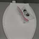 KOHLER Cachet ReadyLatch Elongated Slow Close Toilet Seat, White