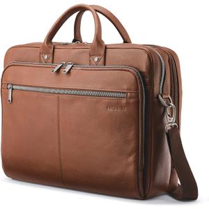 Samsonite Classic Leather Toploader Briefcase