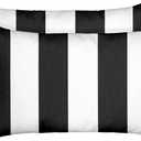 RSH DECOR: Sunbrella Lumbar Throw Pillows Set of 2 | 20" x 12" | Water and Fade-Resistant Performance Fabric | Outdoor Pillow Covers with Down-Alternative Inserts | Cabana Classic