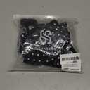 SUUKSESS Women Sexy Square Neck Thong Bodysuit Sleeveless Backless Cami Body Suits Top (Black Polka Dots, M)