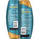 Head & Shoulders Royal Oils Shampoo and Conditioner Set, 1% Pyrithione Zinc, Scalp Care & Hydration, Moisture Renewal Conditioner + Anti-Dandruff Shampoo, 12.8 fl oz Each