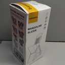 Upgrade Safe Mandoline Slicer for Kitchen, SupMaKin Bigger Entrance Vegetable Food Slice Potato Slicer Chopper, Adjustable Thickness Multi Mandolin, Julienne + Dicer Kitchen Must Haves Green