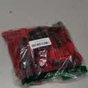 KYEESE Dog Sweater Warm Pullover Pet Coats Thick Dogs Clothes with Bowtie Soft Turtleneck Pet Sweater Dress Stretchy Cat Sweaters Comfy Knitwear Dog Sweaters for Small Dogs Girl, Red, Large