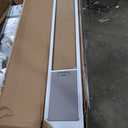 PetSafe 1-Piece Sliding Glass Pet Door for Dogs and Cats - Adjustable Height up to 80 11/16"- Large, White, No-Cut DIY Install, Aluminum Patio Panel Insert, Great for Renters or Seasonal Installation (75 7/8" to 80 11/16" Sliding Door)