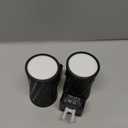 LED Plug in Night Light, Night Lights Plug into Wall with Light Sensor, 3000K/5000K Light Switch, 0-100LM Adjustable Brightness Wall Light, Dimmable Night Light for Hallway Bedroom Stairway, 2 Pack (Black)