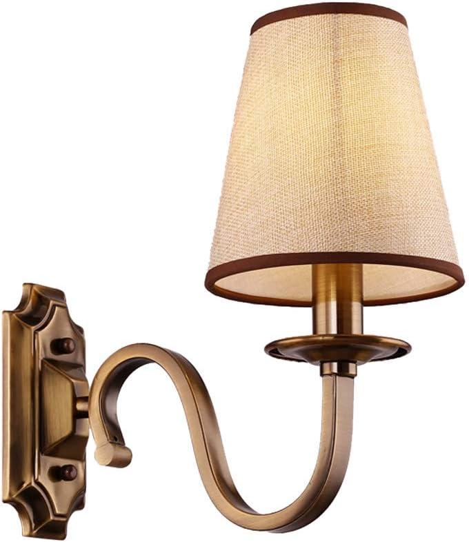 Aiwen Vintage Modern Wall Sconce Wall Lamp Wall Light Solid Brass Fitting Fixture 1 Light