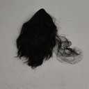 SARLA Short Ponytail Extension Claw Clip in 13 Inch Fluffy Synthetic Curly Wavy Pony Tail Hairpiece for Women Dark Brown