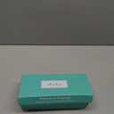 Ankis Womens Strappy Kitten Heels Square Open Toe 2.25 Inch Heeled Sandals Slip On Slides Mules