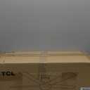 TCL 52" Ceiling Fan with Lights, Black Flush Mount Ceiling Fans with Remote Control, 6 Speeds DC Reversible, Dimmable, Noiseless, Low Profile Ceiling Fans for Bedroom