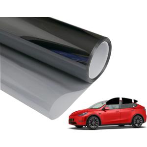 2Ply Premium Car Window Tint Film - 36" x 20ft (25% VLT), Privacy Protection, UV Block, Heat Reduction, Windshield & Sun Strips