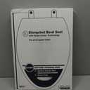 KOHLER 20454-0 Ridgewood Elongated Soft Close Toilet Seat, Quiet Close, Wood Toilet Seat, Home Essentials, White