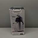 Airpot Coffee Dispenser Thermal with Pump,3L/102 Oz Insulated Stainless Steel Large Airpot Coffee Carafe Lever Action for Hot/Cold Water,Thermal Carafe for Hot Cocoa for Parties (101.4 Ounces)