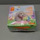 TUMAMA Remote Control Electronic Plush Puppy Dog Toy, Fun Interactive Toys,Walks,Barks,Shake Tail,Dress Up Realistic Stuffed Animal Dog, Gift for Girls Boys Age 3-6 Year Old