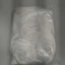 White Wig with Bangs for Women Long White Wavy Wigs 26 Inch Natural Looking Heat Resistant Synthetic Wig for Daily Party Use