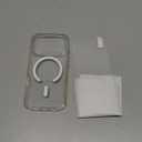 FNTCASE for iPhone 17 Pro Case, Compatible with Magsafe, Clear Transparent Magnetic Shockproof Protective Rugged Phone Cover with Screen Protector - 6.3 inch (A-Clear)