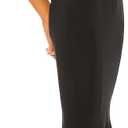 Aigeman Women's Sexy Off Shoulder Sleeveless Bodycon Mermaid Midi Dress Strapless Tube Elegant Cocktail Party Dress 292 (Black)